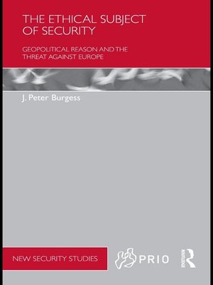 cover image of The Ethical Subject of Security